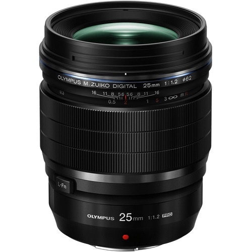 Shop Olympus M.Zuiko Digital ED 25mm f/1.2 PRO Lens by Olympus at Nelson Photo & Video