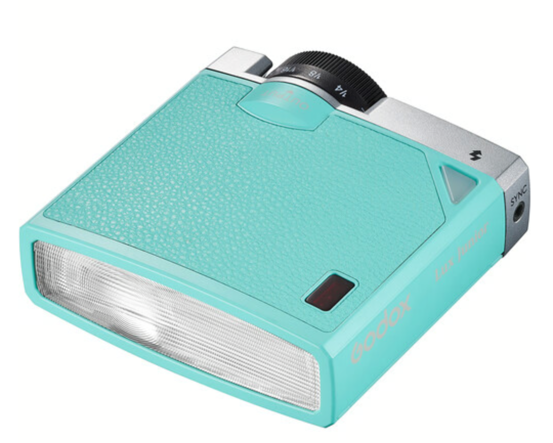 Godox Lux Junior Retro Camera Flash (Mint Green)