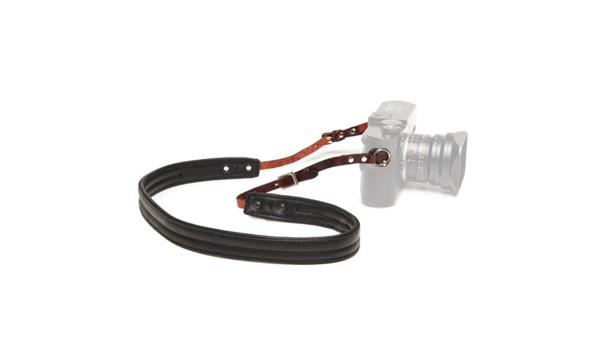 ONA Leather Oslo Camera Strap Black