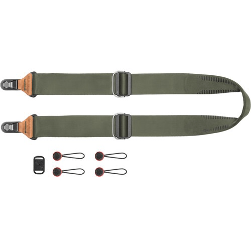 Shop Peak Design Slide Camera Strap (Sage Green) by Peak Design at Nelson Photo & Video