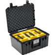 Shop Pelican 1557WD Protector Case with Padded Dividers, Black by Pelican at Nelson Photo & Video