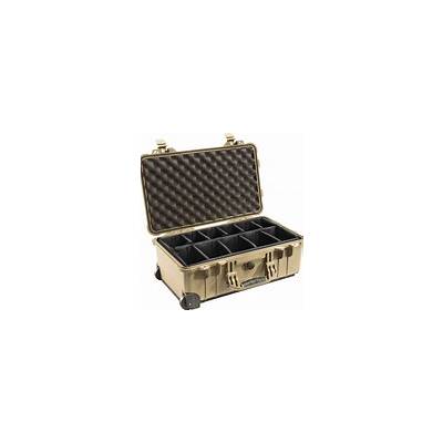 Pelican PC 1514DT with Padded Dividers (Desert Tan) - Nelson Photo & Video