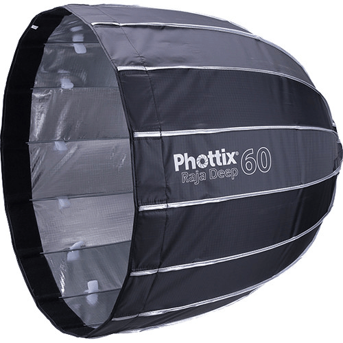 Shop Phottix Raja Deep Quick-Folding Softbox 24" (60cm) With Bowens Style S-mount by Phottix at Nelson Photo & Video