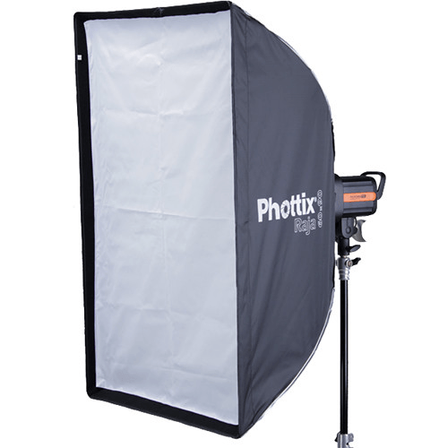 Shop Phottix Raja Quick-Folding Softbox 24"x35" (60x90cm) for Bowens Style S-mount by Phottix at Nelson Photo & Video