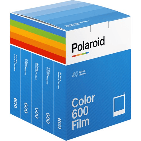 Shop Polaroid Color 600 Instant Film (5-Pack, 40 Exposures) by Polaroid at Nelson Photo & Video