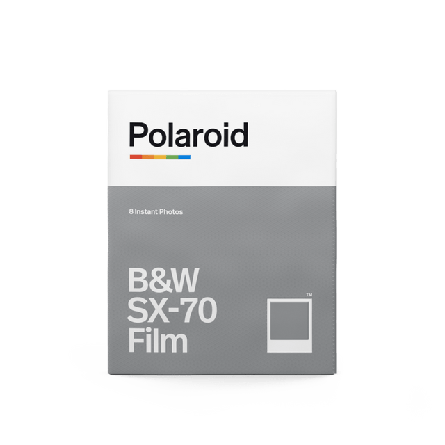Shop Polaroid Originals Black and White Film for SX-70 - 8 Exp. - White Frame by Polaroid at Nelson Photo & Video