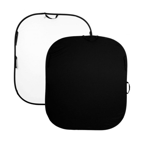 Shop Promaster 6x7 Pop-Up Background - Black/White by Promaster at Nelson Photo & Video