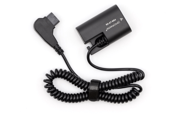 Promaster DC Coupler with D-Tap for Canon LP-E6 - Nelson Photo & Video