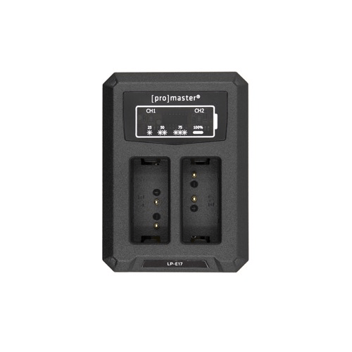 Shop Promaster Dually Charger - USB for Canon LP-E17 by Promaster at Nelson Photo & Video