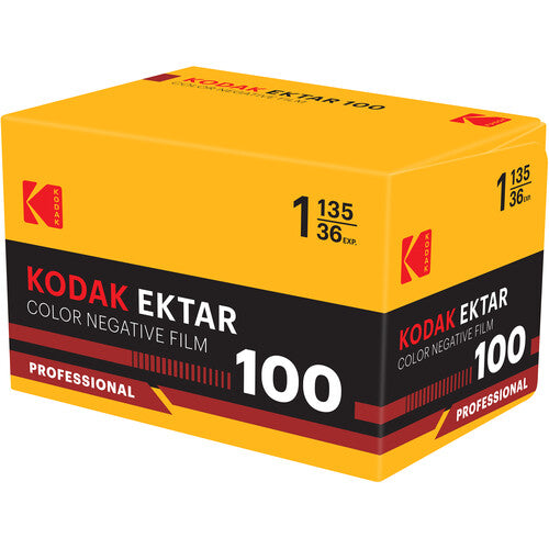 Eastman Kodak Professional Ektar 100 Color Negative Film (35mm Roll Film, 36 Exposures)