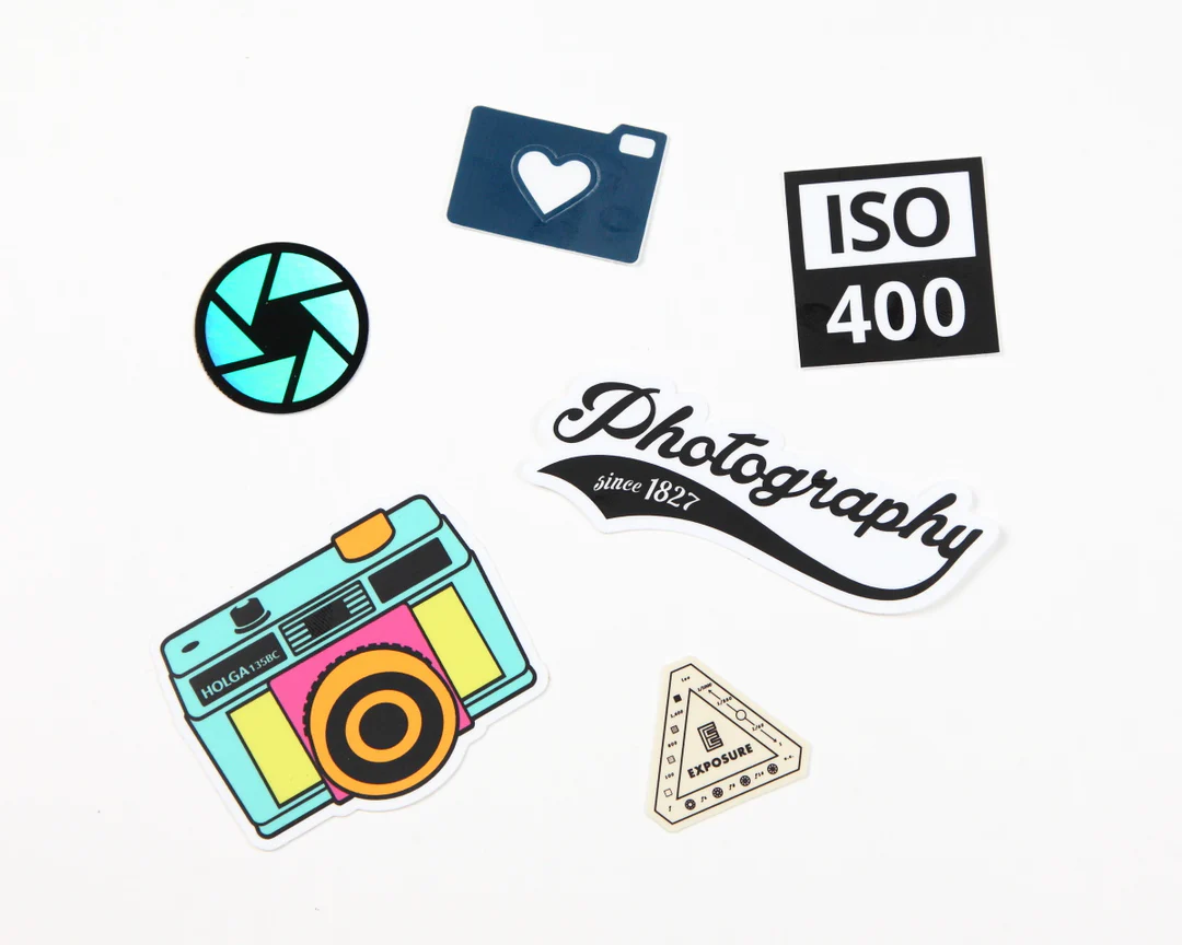 Photogenic Supply Co. Photographer's Sticker Pack (5-Piece)