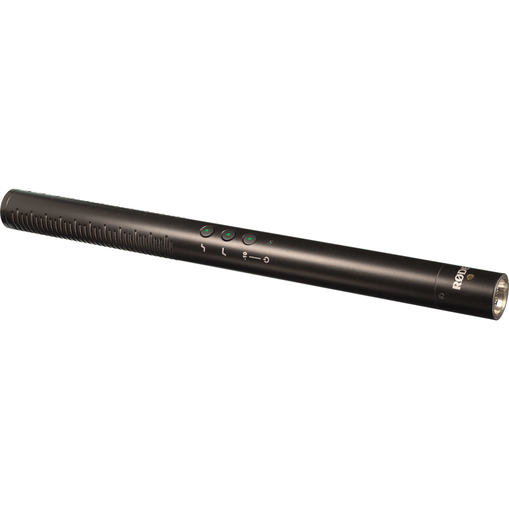 Shop Rode NTG4+ Shotgun Microphone with Digital Switches and Built-In Rechargeable Battery by Rode at Nelson Photo & Video