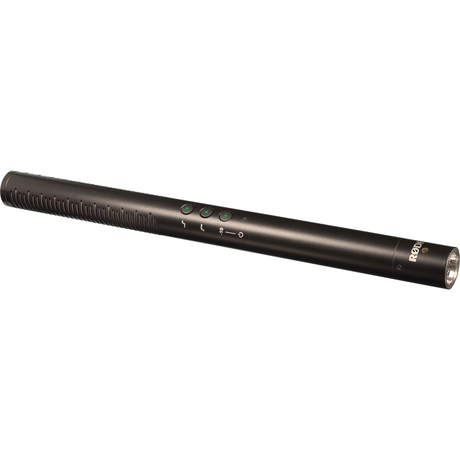 Shop Rode NTG4+ Shotgun Microphone with Digital Switches and Built-In Rechargeable Battery by Rode at Nelson Photo & Video