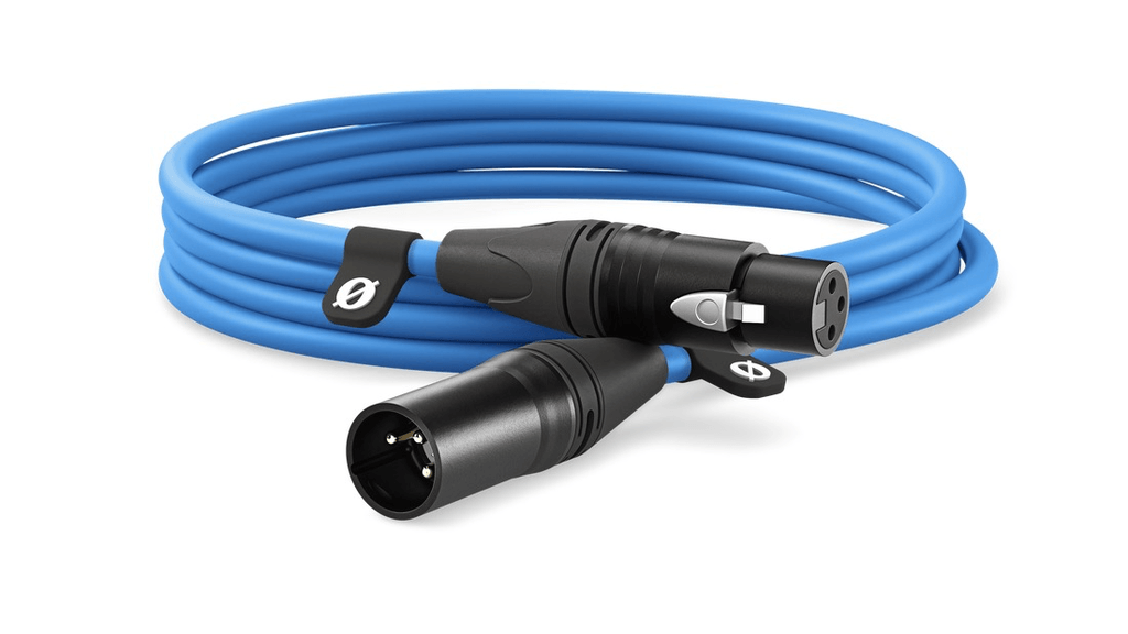 Rode XLR Cable 3M-Blue - Nelson Photo & Video