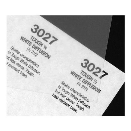 Shop Rosco Cinegel #3027 Filter 20” x 24" Sheet (Tough 1/2 White Diffusion) by Visual Departures at Nelson Photo & Video