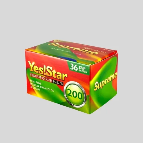 Yes!Star Supreme 200 Color Negative Film - 35mm Roll Film, 36 Exposures