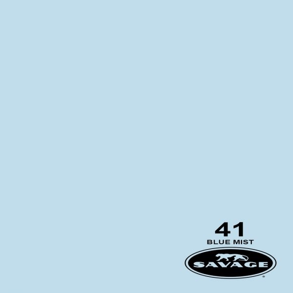 Shop Savage Widetone Seamless Background Paper (Blue Mist, 86” x 12yds) by Savage at Nelson Photo & Video