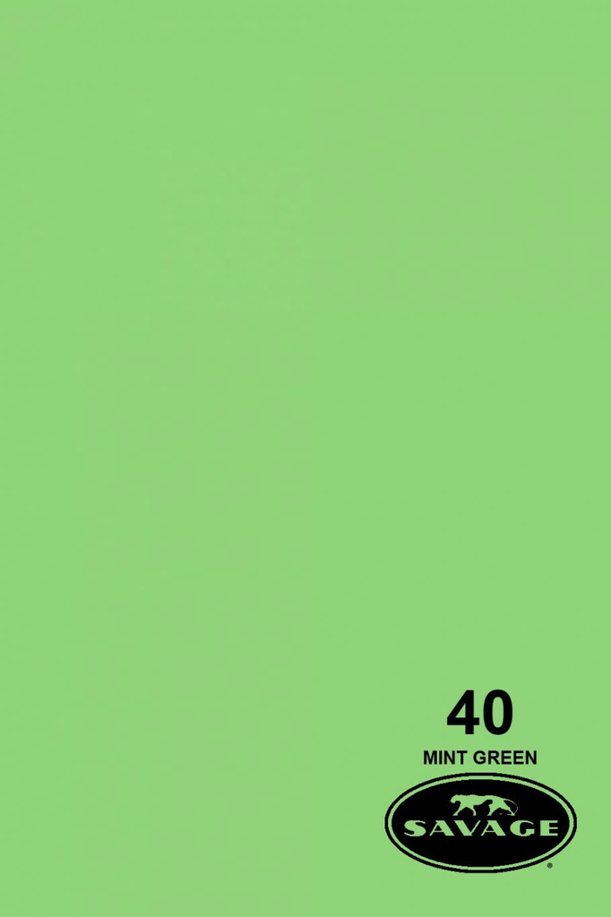Shop Savage Widetone Seamless Background Paper (Mint Green 86” x 12yd) by Savage at Nelson Photo & Video