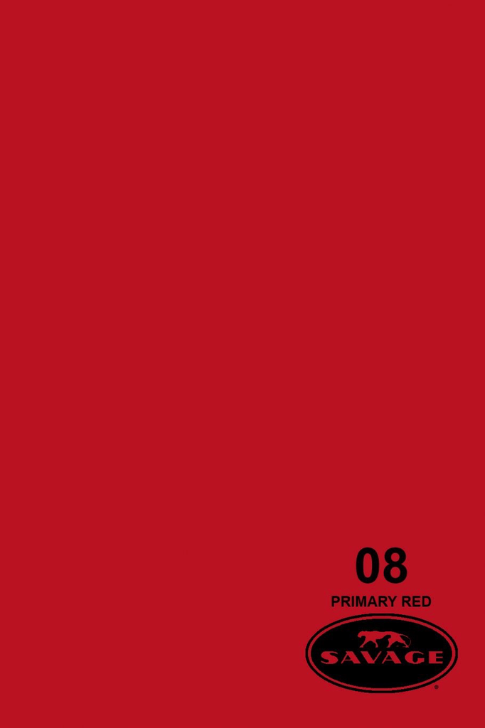 Shop Savage Widetone Seamless Background Paper (Primary Red, 86” x 12yd) by Savage at Nelson Photo & Video