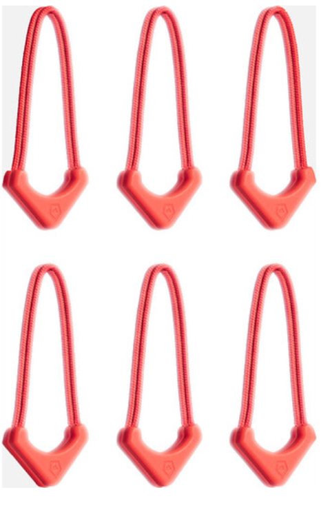 WANDRD WORRYLESS Zipper Puller Red