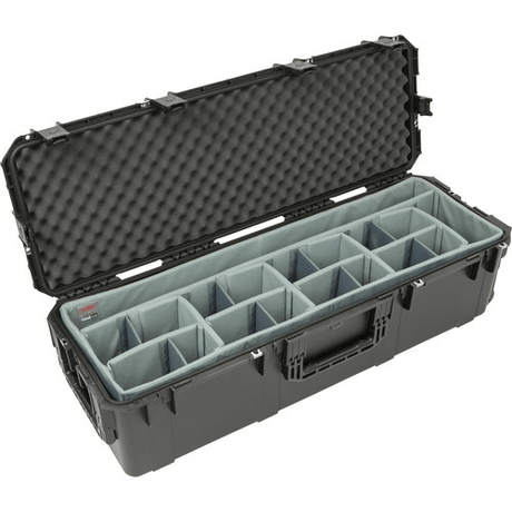 Shop SKB iSeries 4213-12 Waterproof Case with Wheels with Think Tank-Designed Lighting/Stand Dividers & Lid Foam (Black) by SKB at Nelson Photo & Video