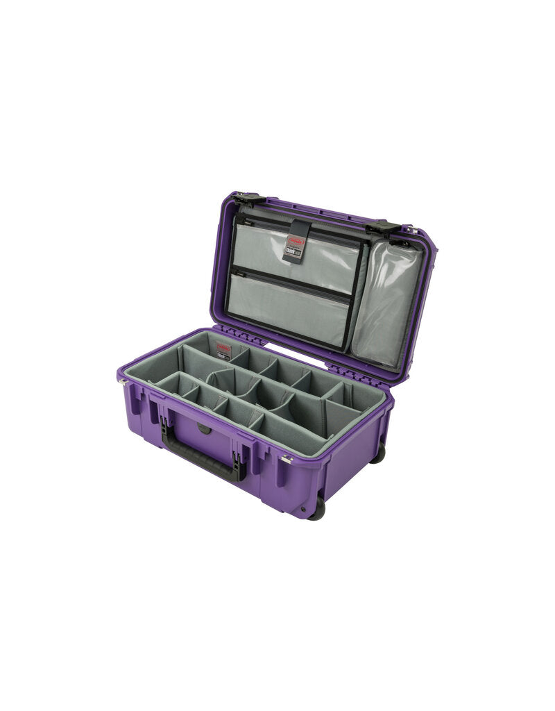 SKB iSeries Purple 3i-2011-7 Case w/TT Dividers and Lid Organizer