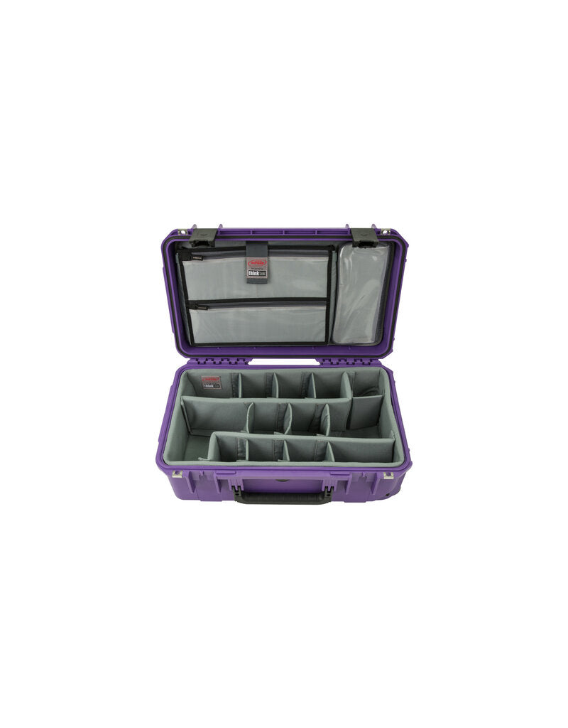 SKB iSeries Purple 3i-2011-7 Case w/TT Dividers and Lid Organizer