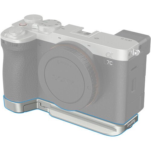 SmallRig Bottom Mount Plate for Sony Alpha 7C II / Alpha 7CR (Silver) - Nelson Photo & Video