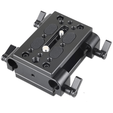 Shop SmallRig Tripod Mounting Kit with 2 x Plates and 2 x 15mm Rod Clamps by SmallRig at Nelson Photo & Video
