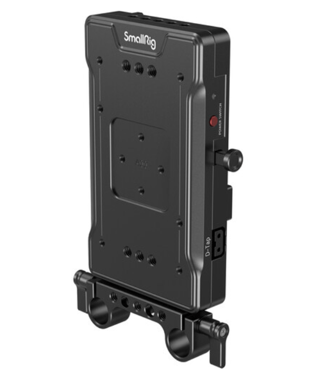 SmallRig V Mount Battery Adapter Plate with Dual 15mm Rod Clamp - Nelson Photo & Video