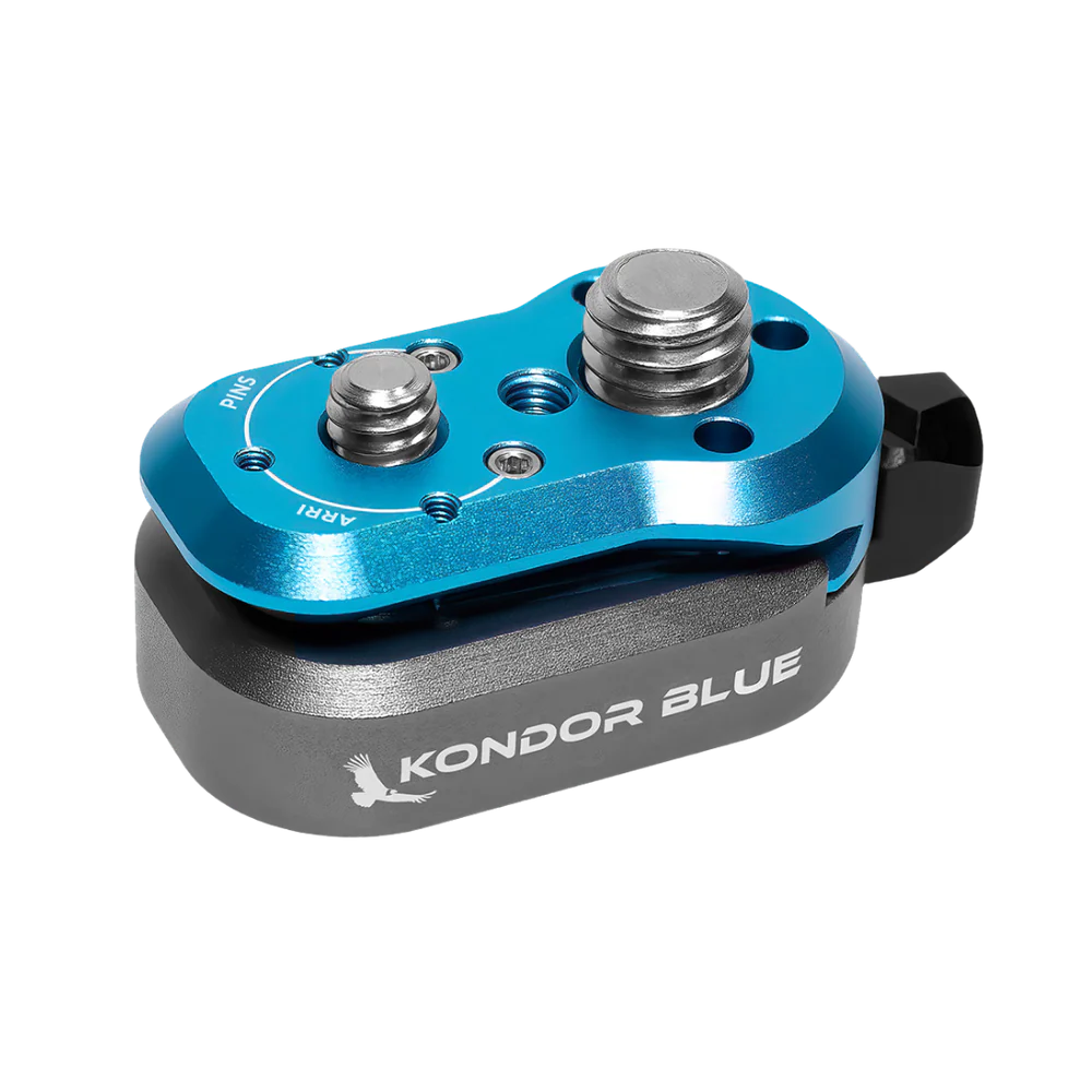 Kondor Blue Mini Lock Quick Release Plates for Professional Camera Workflows