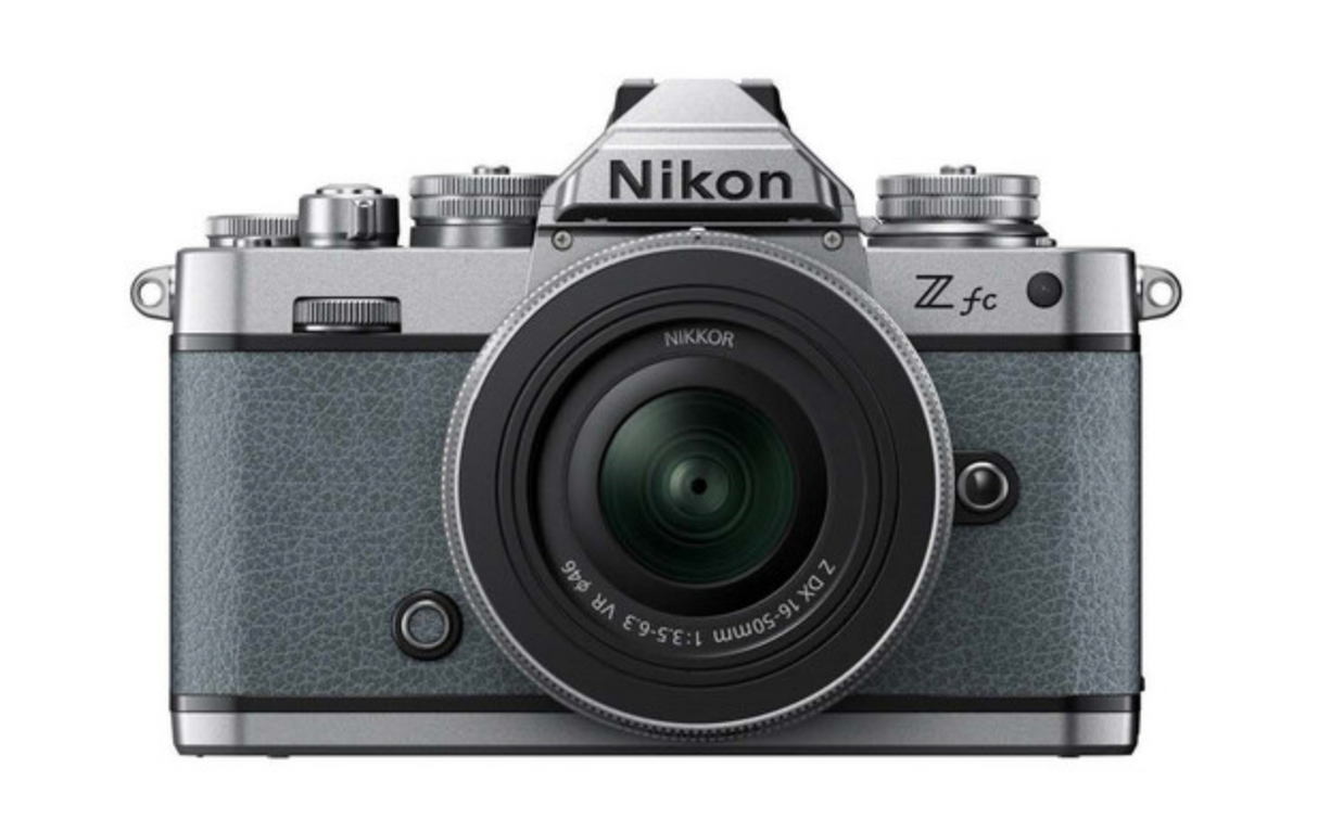 Nikon Zfc Mirrorless Camera with 16-50mm f/3.5-6.3 Lens (Chalk Blue)