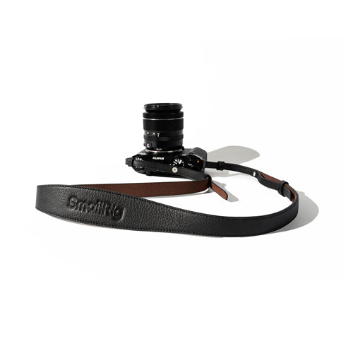 SmallRig Universal Leather Camera Shoulder Strap Black