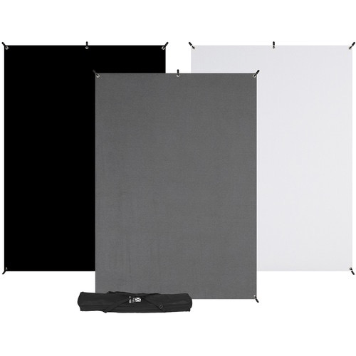 Shop Westcott X-Drop 3-Pack Backdrop Kit (5 x 7') by Westcott at Nelson Photo & Video