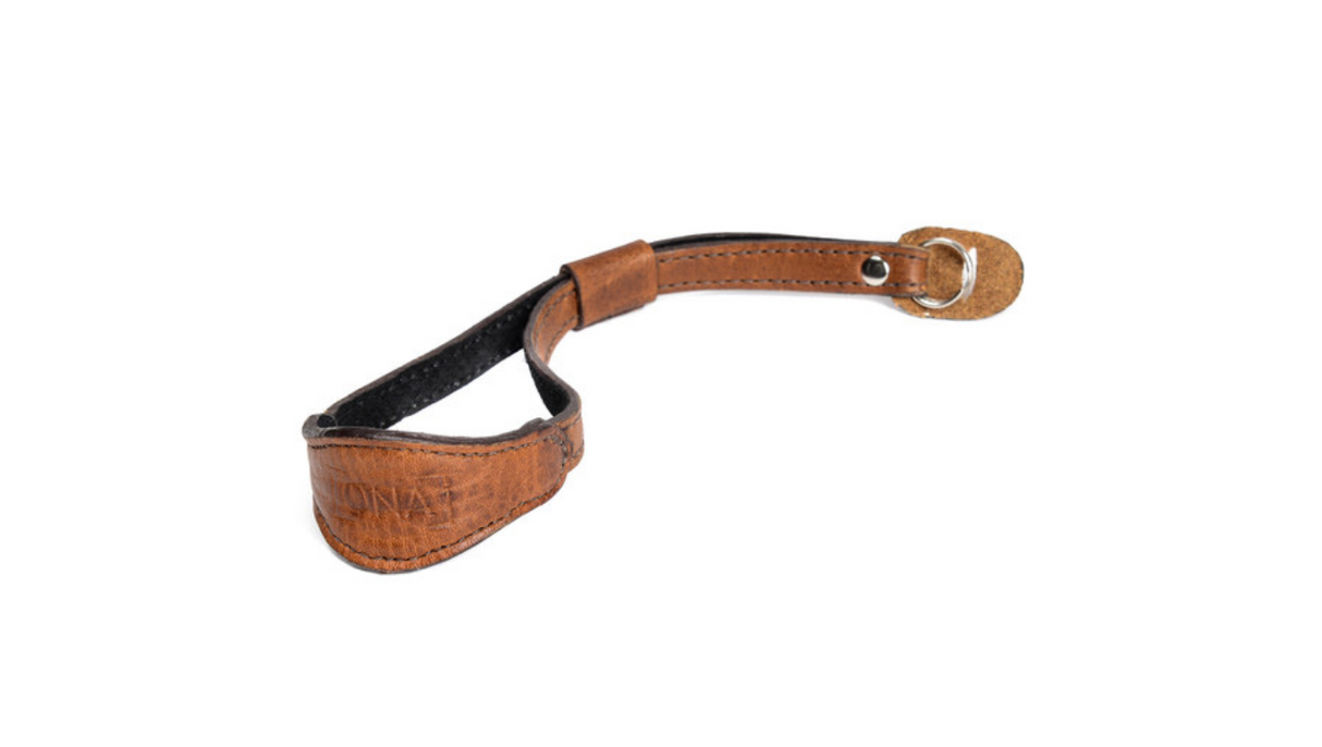 ONA Leather Kyoto Camera Strap Antique Cognac