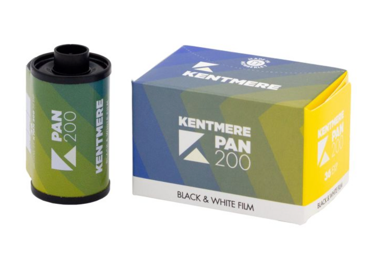 Kentmere Pan 200 35mm Black & White Film - 24exp