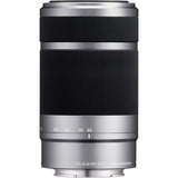 Sony E 55-210mm f/4.5-6.3 OSS Lens (Silver)