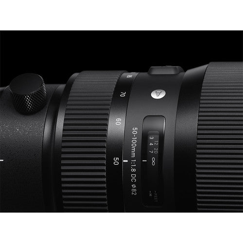 Sigma 50-100mm f/1.8 DC HSM Art Lens for Canon EF