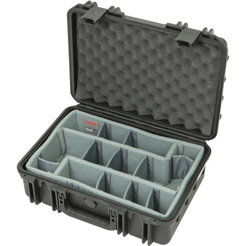 SKB iSeries 1711-6 Case with Think Tank Photo Dividers & Lid Foam (Black)