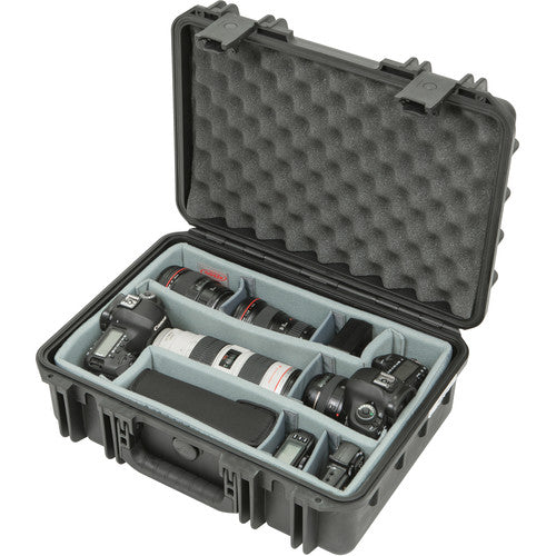 SKB iSeries 1711-6 Case with Think Tank Photo Dividers & Lid Foam (Black)