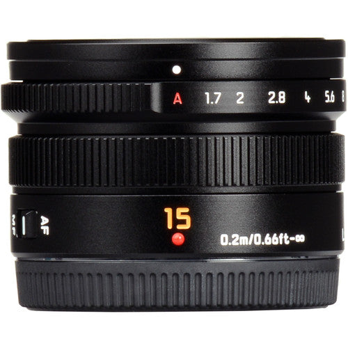 Panasonic Lumix G Leica DG Summilux 15mm f/1.7 ASPH Lens