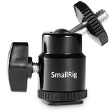 SmallRig 1/4" Camera Hot shoe mount w/ additional 1/4" screw