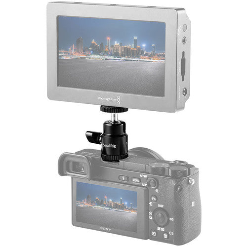 SmallRig 1/4" Camera Hot shoe mount w/ additional 1/4" screw