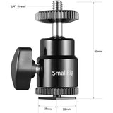 SmallRig 1/4" Camera Hot shoe Mount with Additional 1/4" Screw (2pcs Pack)2059