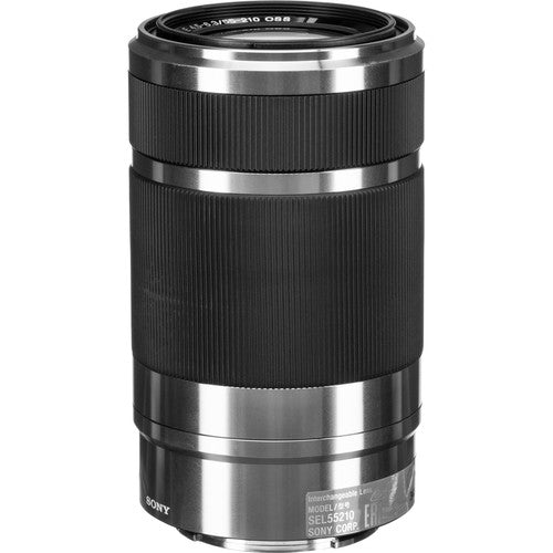 Sony E 55-210mm f/4.5-6.3 OSS Lens (Silver)