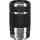 Sony E 55-210mm f/4.5-6.3 OSS Lens (Silver)