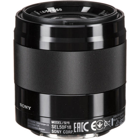 Sony E 50mm f/1.8 OSS Lens (Black)