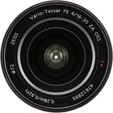 Sony Vario-Tessar T* FE 16-35mm f/4 ZA OSS Lens