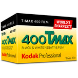 Kodak Professional T-Max 400 Black & White Negative Film (35mm Roll, 36 Exp)