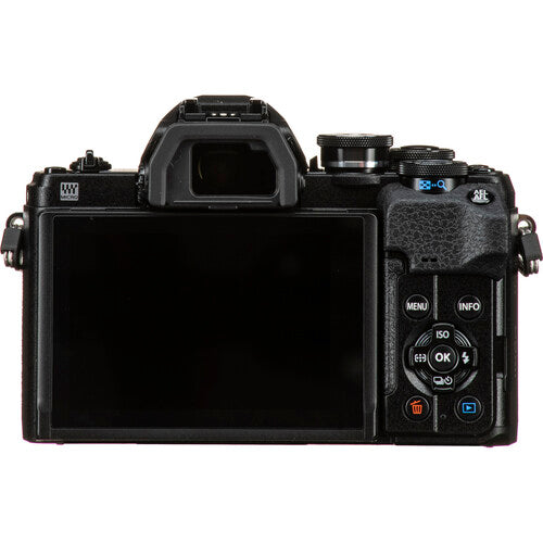 Olympus OM-D E-M10 Mark IV Mirrorless Digital Camera with 14-42mm Lens (Black)